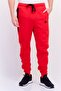 Men Slim Fit Outdoor Track Pants, Red