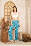 Women & Kids Printed Soft Textured Summer Pajama Bottoms - 3
