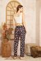 Women & Kids Printed Soft Textured Summer Pajama Bottoms - 4