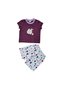 Baby Girl Children's 100% Cotton Shorts Set (1-4 Years) - 2