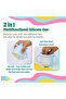 BabiesBasic Multi Purpose 2 in 1 Silicone Cup with Straw or a Snack Lid - Blue - 2