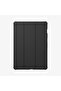 Ultra Hybrid Pro for Samsung Galaxy Tab S10 FE+ case Clear Back with S Pen Holder - Black - 8