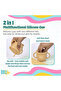BabiesBasic Multi Purpose 2 in 1 Silicone Cup with Straw or a Snack Lid - Beige - 2