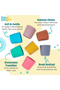 Silicone Trainer Cup for Babies/Kids, BPA Free, Blue - 4