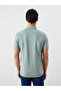 Matte Green Regular Fit Short Sleeve Men's Shirt - 7