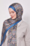 Reflection Pattern Indian Silk Shawl - 2