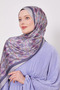 Reflection Pattern Indian Silk Shawl - 3