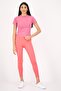 Women Sportswear Fit Training Top, Dark Pink - 4