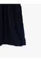 Aerobin Fabric Loose Fit Ruffle Detail Slim Strap Long Satin Dress - 6
