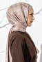 شال جاكار بنمط كبير على شكل مربعات - 4