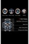 Premium Stainless Steel Full Function 3 Atm Waterproof Luxury Men Wristwatch - 4