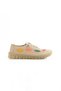 Aryan Cream Skin Color Genuine Leather Summer Perforated Ballerina Sports Shoes Suitable for Anatomy - 4