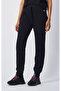 Authentic Pants Rib Cuff Pants Black Women's Sweatpants-117560-Kk001 - 2