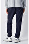 Icons Rib Cuff Pants Navy Blue Men's Sweatpants-220733-Bs501 - 3