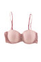 Women's Laser Cut Comfortable Bra – Micro Non-Padded Bra - Powder Pink Color - 2