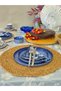 Wicker Jute Round Supla Set of 6 American Service 35 cm - 5