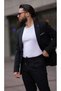 Suit Black Sports Drawstring - Slim Fı - 3