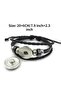 Shining Lion Sign, Adjustable Faux Leather Bracelet, Suitable for Both Men and Women - 4