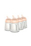 Zero Zero Anti Colic Baby Feeding Bottle,Perfect for Breastfeeding Babies 180ml x4 Set of 4