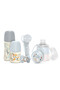 Welcome Baby Feeding Gift Set of 5 for New Born Baby, Feeding Bottles, Pacifier-Blue