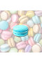 سلسلة مفاتيح BlueSwitch Macaron – مزودة بلوحة مفاتيح ميكانيكية، مزيل للتوتر، ملحق Clicky Mini