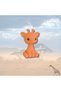 Giraffe Keychain – Orange Colored Knitted Patterned Hard Figure |   Cute Amigurumi Style Bag Ornament
