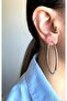 Hoop Earrings Silver - 2