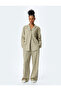 Cotton Shirt Collar Long Sleeve Plaid Pajama Top - 2