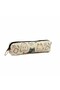 Tontik Cats Design Zippered Pen Holder - Single Compartment Pen Holder Pencil Case