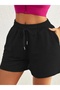 Women's Black Shorts Plus Size Oversized Sweatpants Sports Casual Wear Quality Stylish Appearance Yus