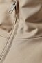 Italian Pima Cotton Bomber Jacket, Sports and Stylish Outerwear, Beige - 6