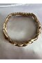 رباط شعر منسوج من الساتان الذهبي/الذهبي - 2