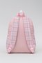 01127 Pink Korean Style Water Resistant Fabric 3-Piece Bag-Lunch-Pencil Case Girl's Primary School Bag - 5