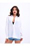 Women's Striped Shirt Poplin Relaxed Fit Casual and Office Style - 3
