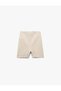 High Waist Slim Fit Biker Sports Leggings with Stitching Detail - 4