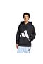 Bl Sj Men's Black Hooded Sweatshirt - 2