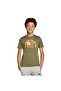 Boys Crew Neck T-Shirt With Graphic Print - Cotton - Short Sleeves - 2