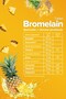 Bromelain 60 Tablets - Bromelain, Quercetin, Chromium Picolinate and Vitamin C 1250 Mg - 2