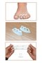 Double Silicone Three-Finger Bunion Toe Corrector and Bone Protector Fc-019