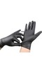Nitrile Gloves Thick Powder-Free Black Size m Pack of 100 - 4