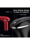 Vibrating Gun Massager 4 Heads Black - 4