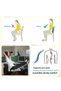 Visco Lumbar Pillow Back Cushion Orthopedic Visko Pillow Lumbar Back Support Cushion - 5