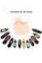 2-Pack Silicone Heel Protector Shirts |   Insole Comfort Socks |   Soft Flexible Heel Covering - 7