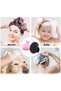 Silicone Hair Care Brush Hair Scalp Massage Shampoo Comb Shower Brush Anti Dandruff Comb - 8