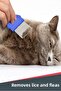 Long Pet Hair Collector Cleaning Brush - Hair Care Comb Lice Flea and Handle Comb Set - 7