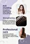Nourishing - Fast Hair Growth - Anti-Hair Loss Professional Care Shampoo (Ginseng, Caffeine) 400 ml - 5