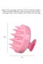 Shower Comb Soft Silicone Comb & Hair Washing Scalp Massage Brush - 2