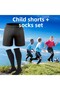Children's Football Shorts Stocking Sports Shorts Astroturf Football Shorts Training Shorts Fitness Shorts - 2