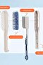 Easy-Clean Hair Brush Quick-Clean Hair Brush Comb - 6