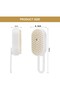 Soft Silicone Steam Cat and Dog Washing Brush - Comb with Handle - 2